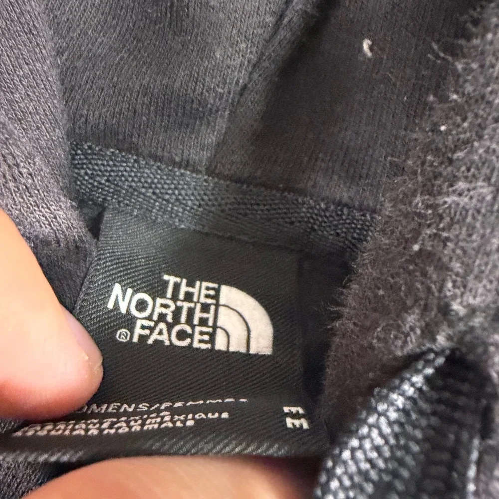 The North Face Mens Black Mountain Graphic Pullover Hoodie Sweatshirt Medium